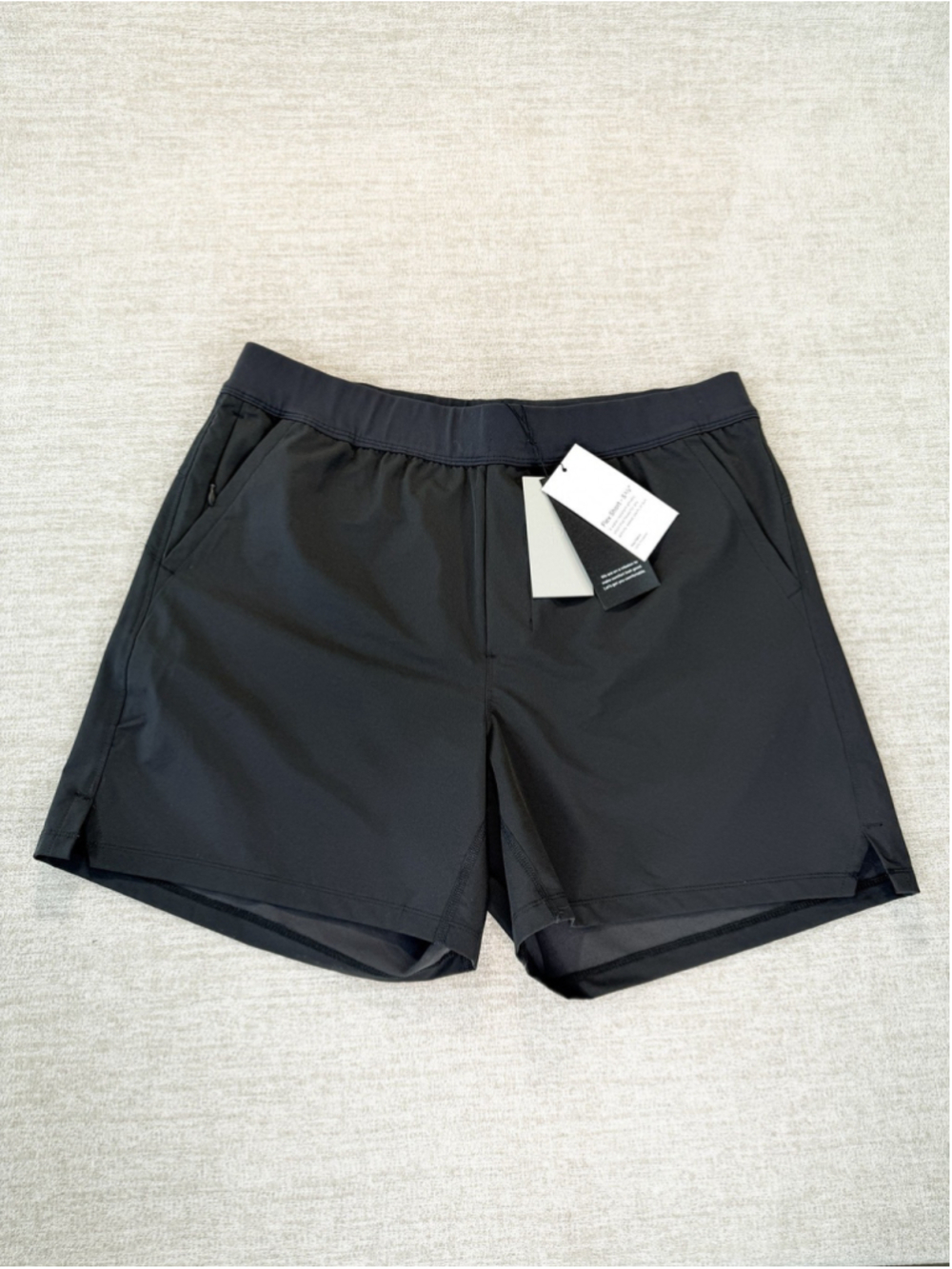 NWT Men’s Public Rec Flex Shorts 5.5 Inseam 36 Black Gym Workout Active Athletic
